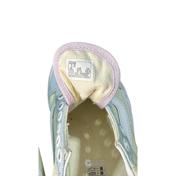 Vans Old Skool Pastel Color Block Size 1 New Without Laces - Picture 5 of 5
